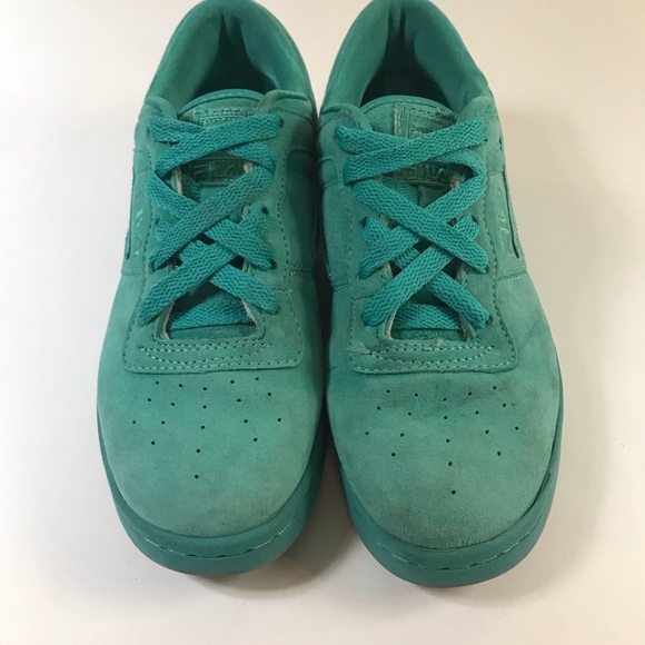 Suede Fila Original Fitness Aqua Lowtop Sneakers - Picture 5 of 15